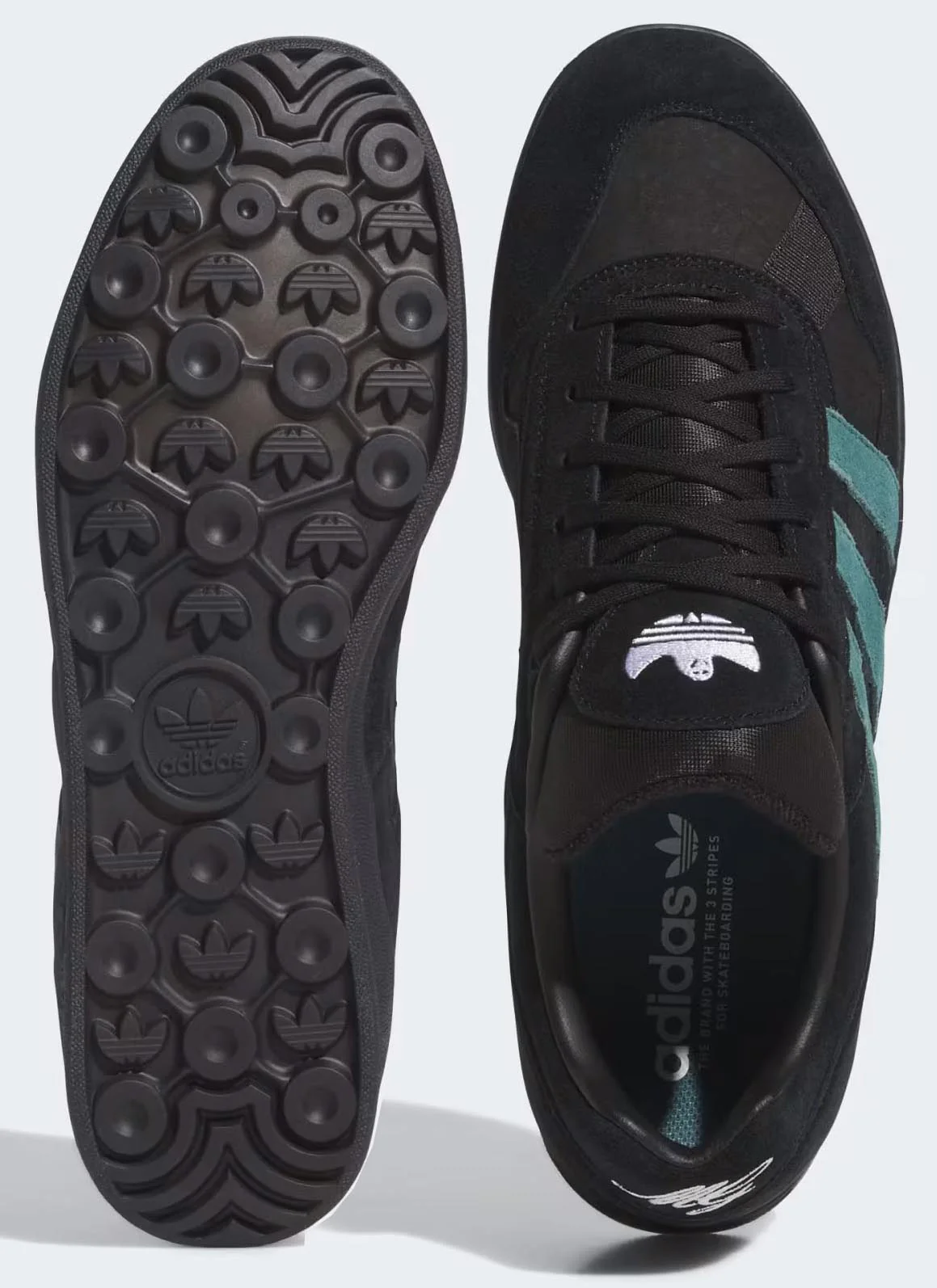 Adidas - Aloha Super Shoes | Black Teal - Image 4
