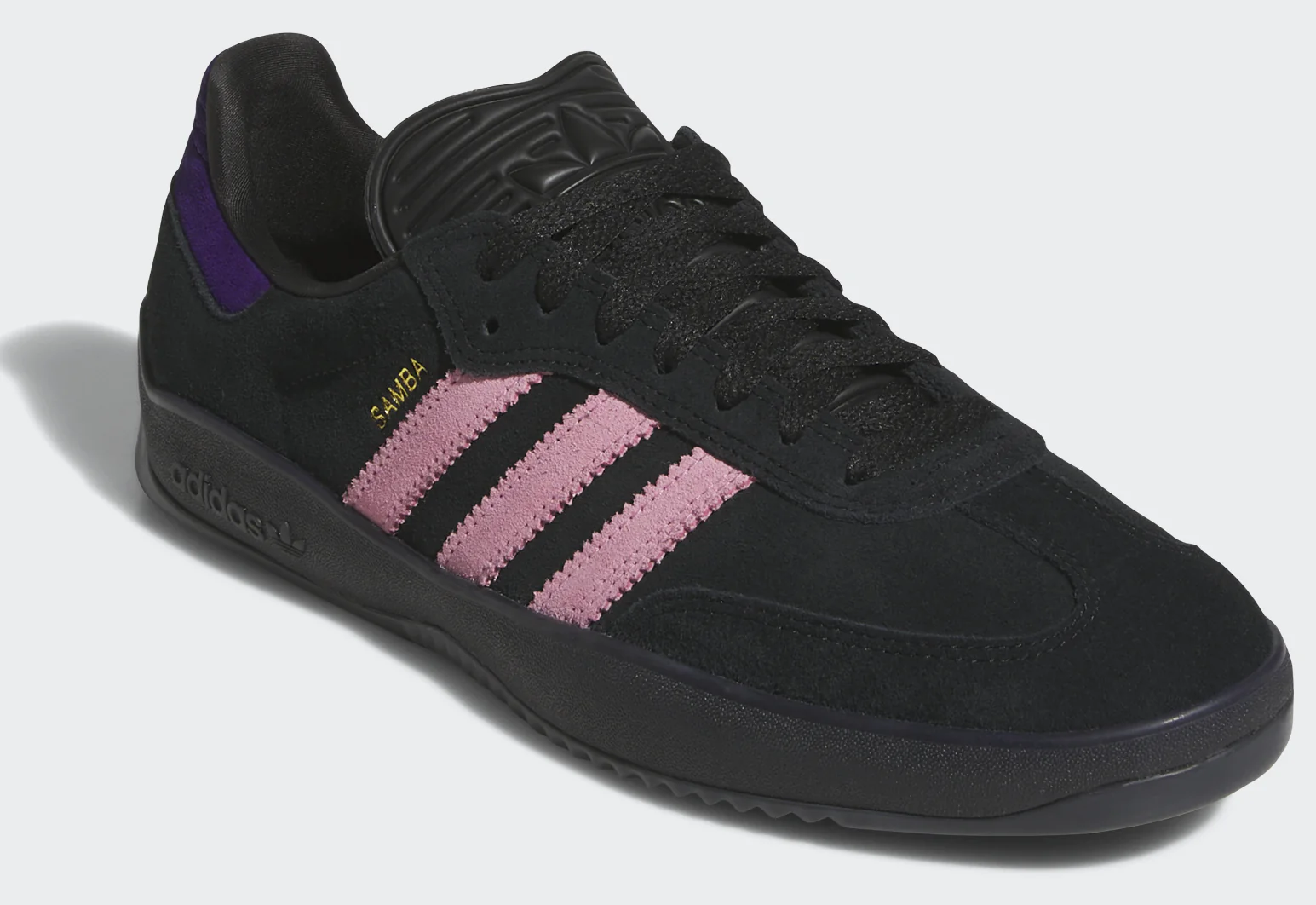 Adidas - Puig Samba Shoes | Black Pink - Image 3