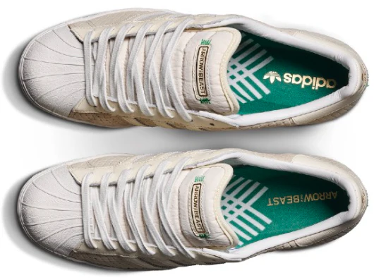 Adidas - Superstar ADV x Arrow & Beast Shoes | White - Image 2