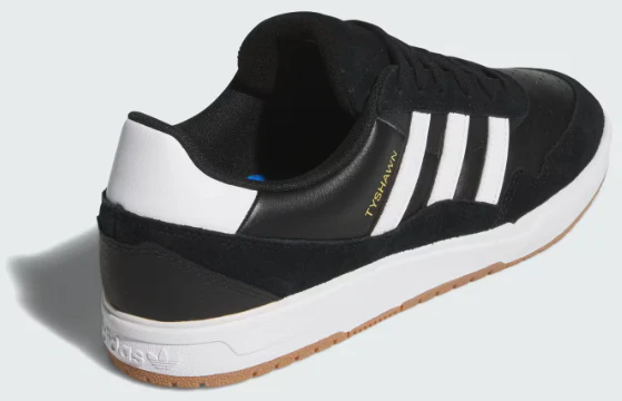 Adidas - Tyshawn II Shoes | Black White - Image 4