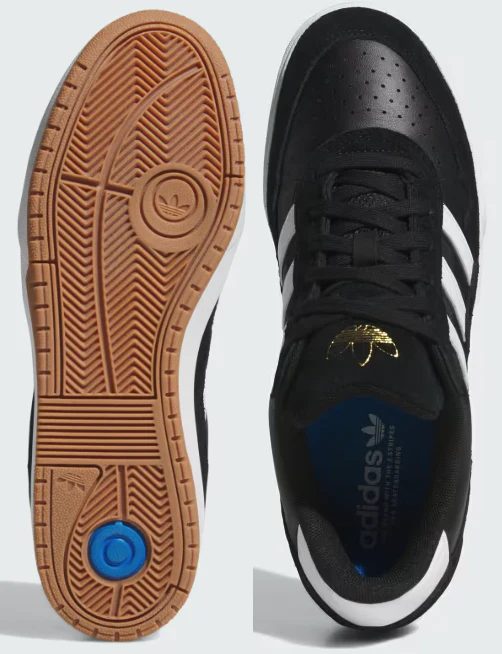 Adidas - Tyshawn II Shoes | Black White - Image 5