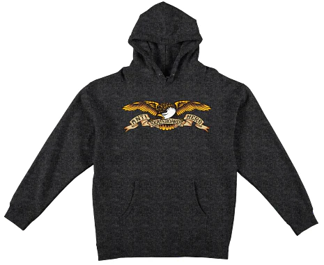 Antihero - Youth Eagle Hoodie | Heather Grey