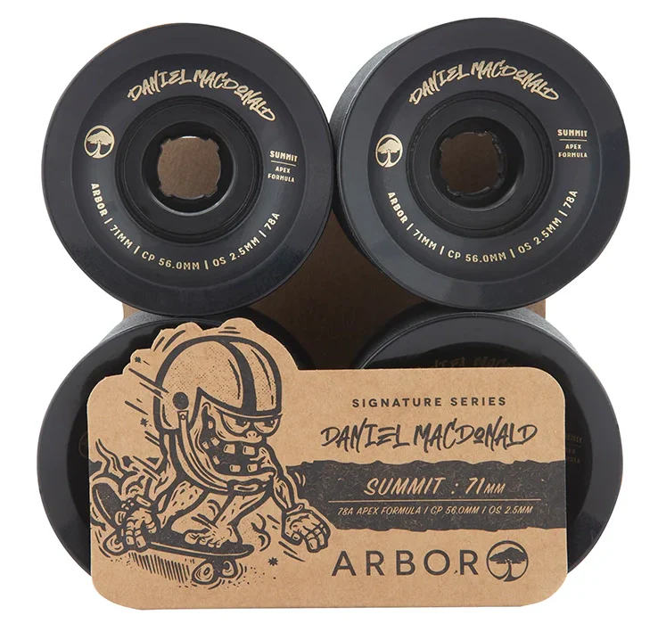 Arbor - Daniel MacDonald Summit 71mm 78a Wheels | Black - Image 3
