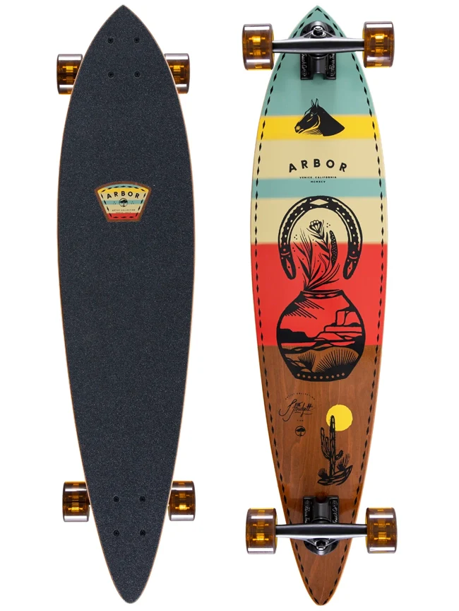 Arbor - Jess Mudgett Fish 37" Pintail Longboard