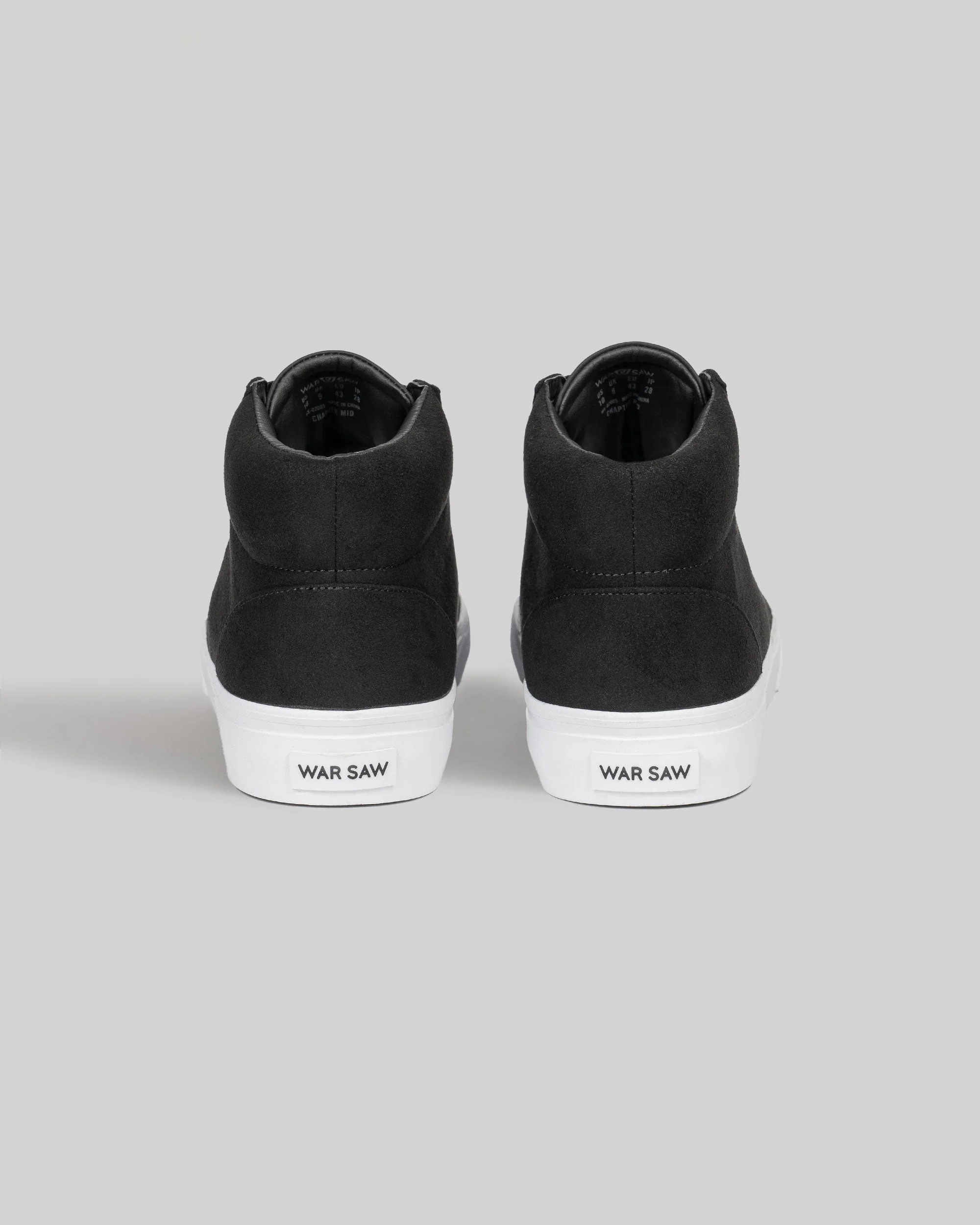 War Saw - Chapter Mid Shoes | Black White (Synthetic) - Image 4