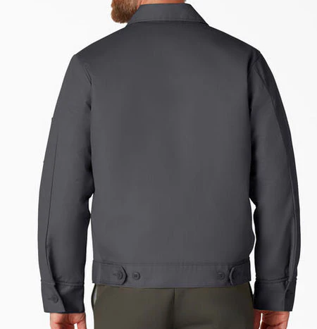 Dickies - Eisenhower Lined Garage Jacket | Charcoal - Image 2