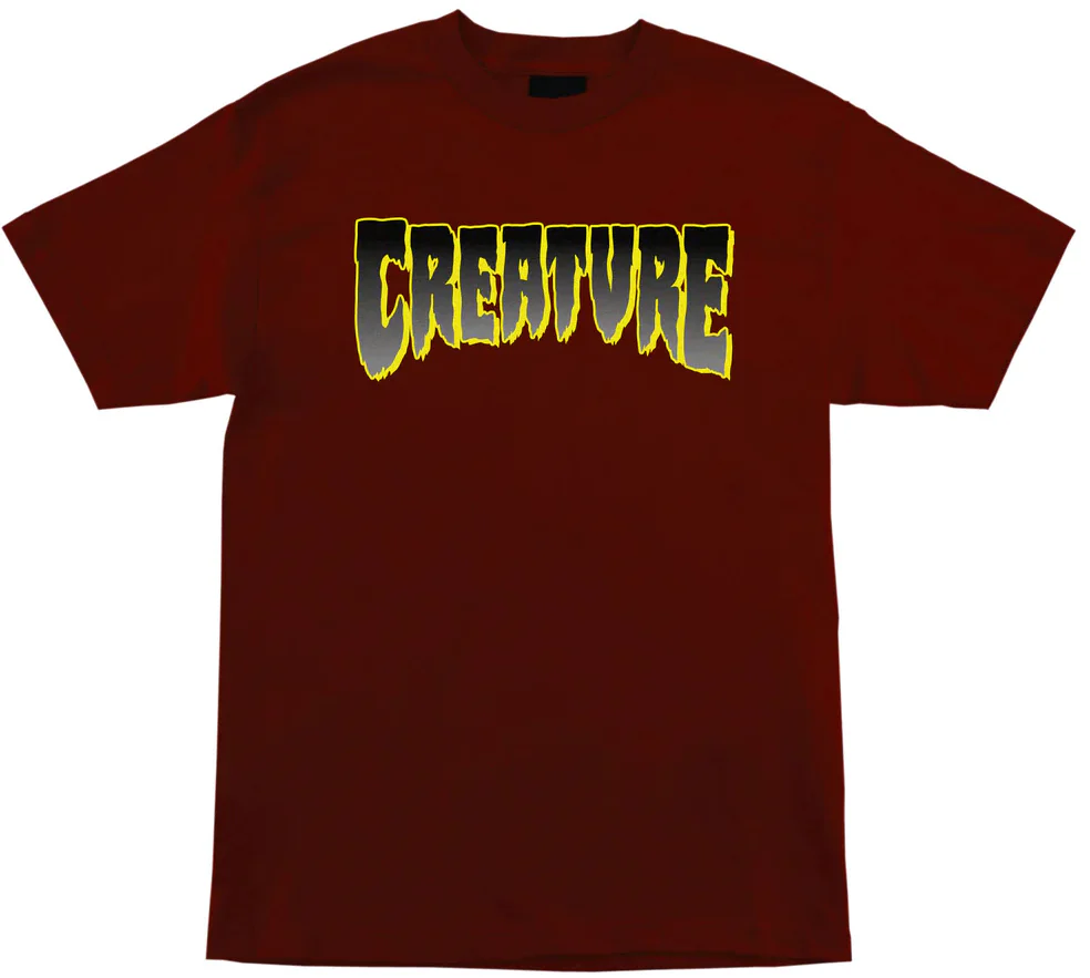 Creature - Logo Tee | Burgundy