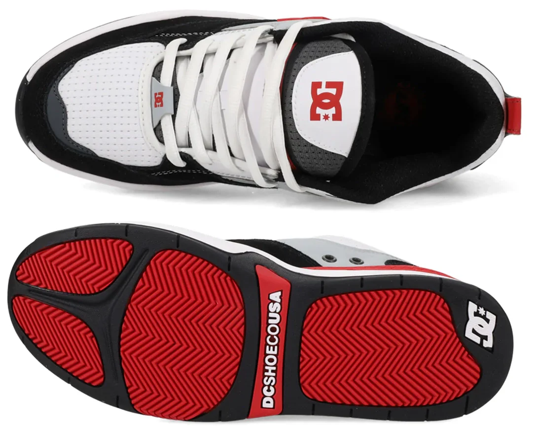 DC - Ascend Shoes | Black Grey White - Image 4