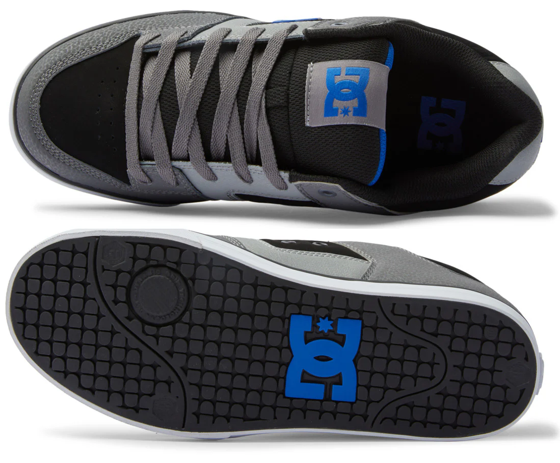 DC - Pure Shoes | Black Grey Blue - Image 4