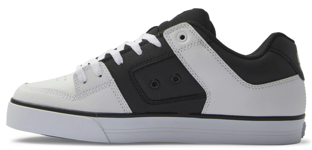 DC - Pure Shoes | Black White (Monogram) - Image 2