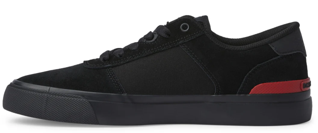 DC - Teknic S Shoes | Black Black Red - Image 2
