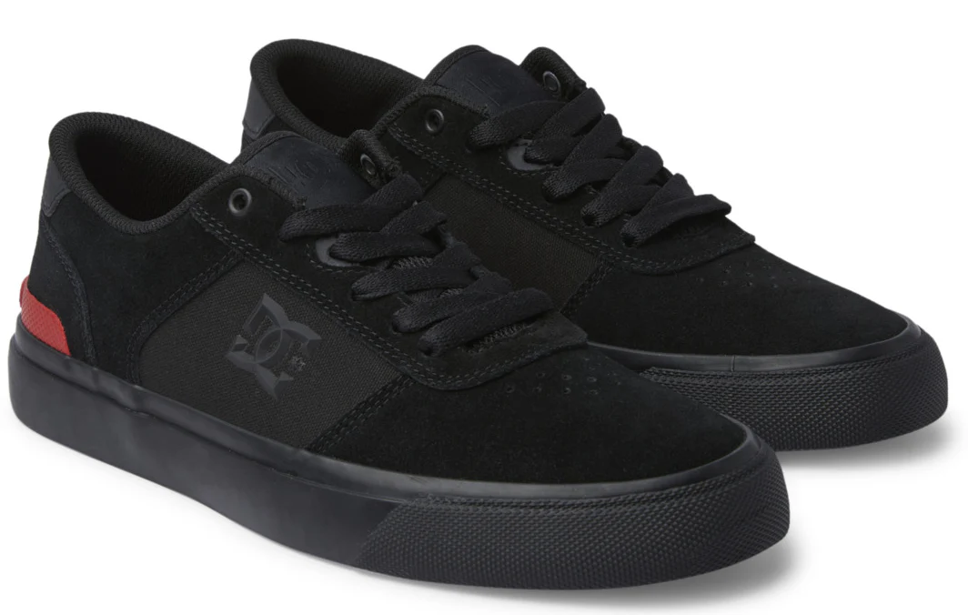 DC - Teknic S Shoes | Black Black Red - Image 3