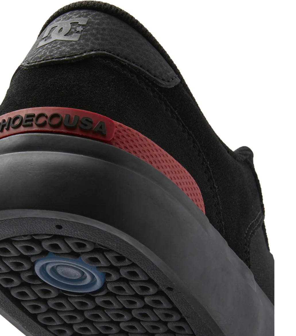 DC - Teknic S Shoes | Black Black Red - Image 5