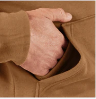 Dickies - Pullover Fleece Hoodie | Brown Duck - Image 3