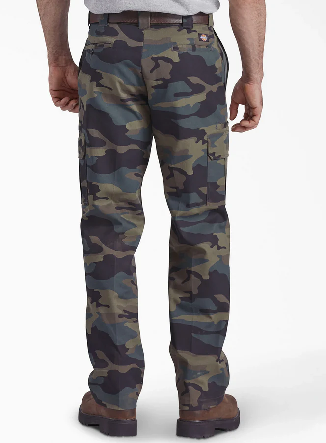 Dickies - Regular Straight Fit Cargo Pants | Hunter Camo - Image 4
