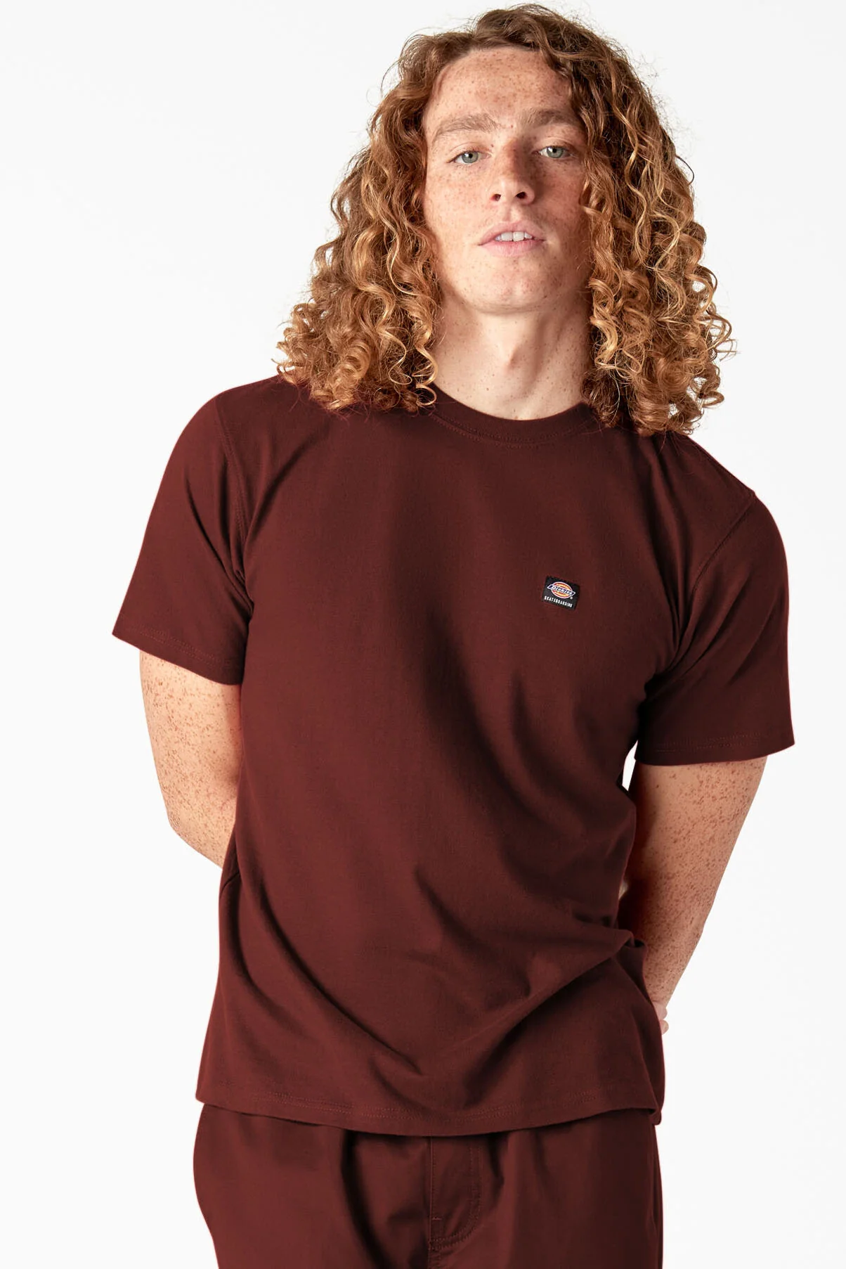 Dickies - Skate Logo Tee | Fired Brick - Image 2