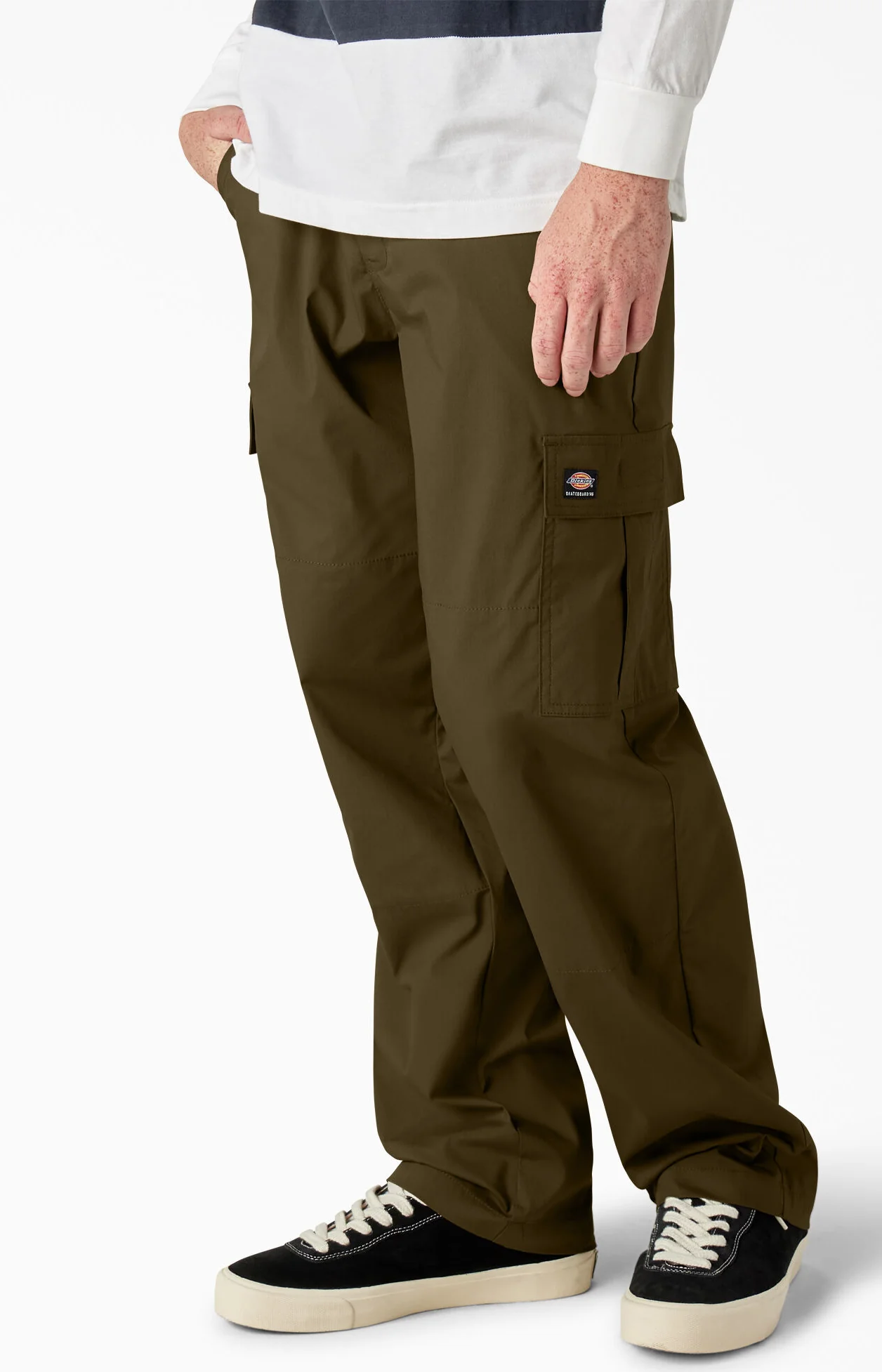 Dickies - Skate Loose Fit Cargo Pants | Dark Olive - Image 3