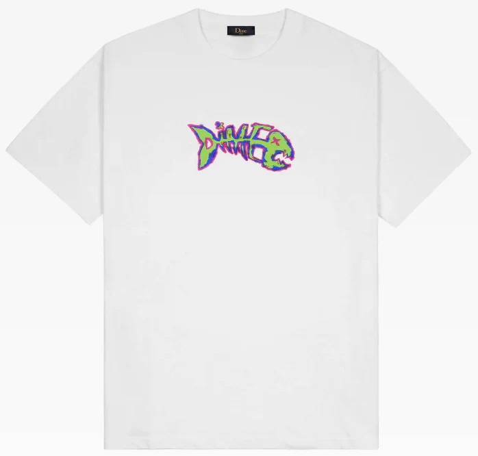 Dime - Bones Tee | White