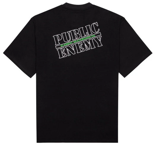 Element x Public Enemy - PE Logo Tee | Flint Black - Image 2
