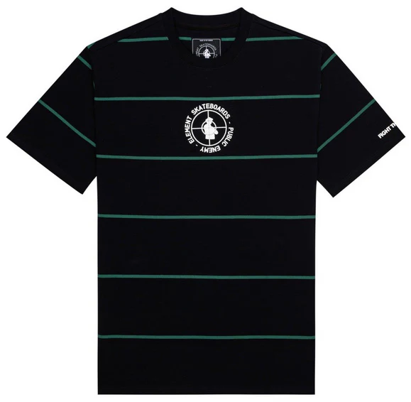 Element x Public Enemy - Target Crew Tee | Black