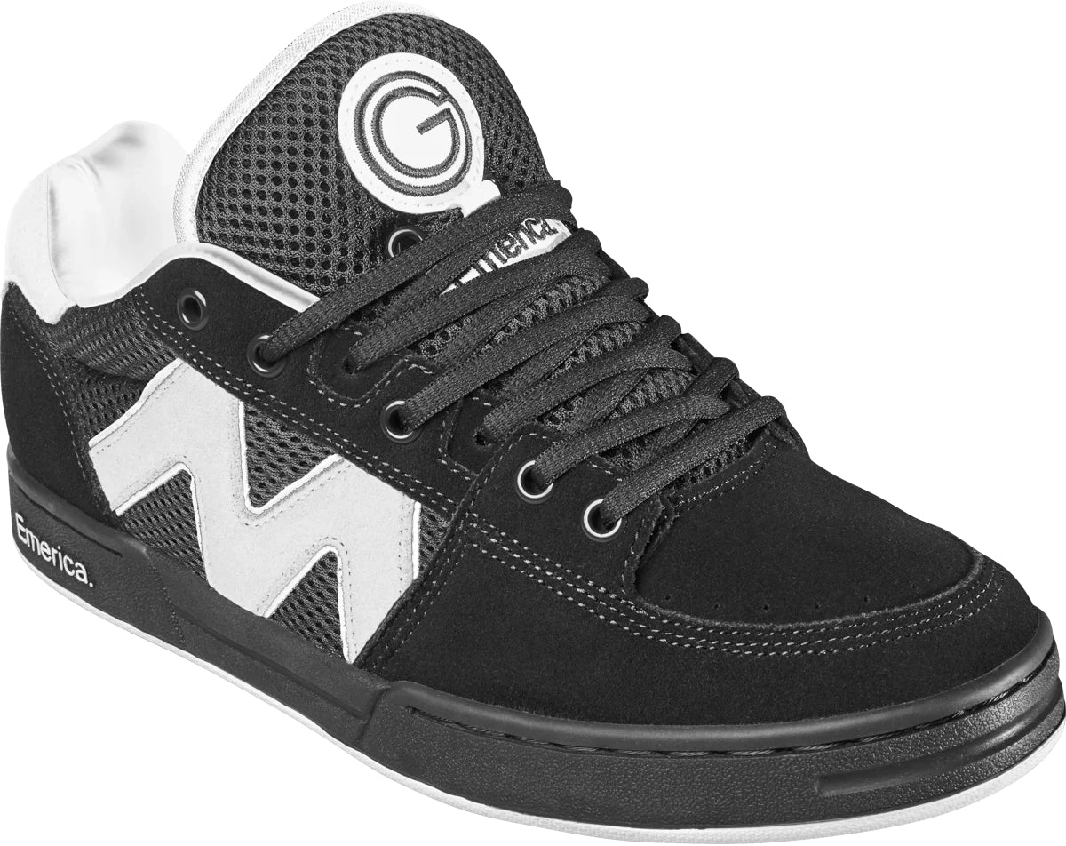 Emerica - OG-1 Shoes | Black White - Image 2
