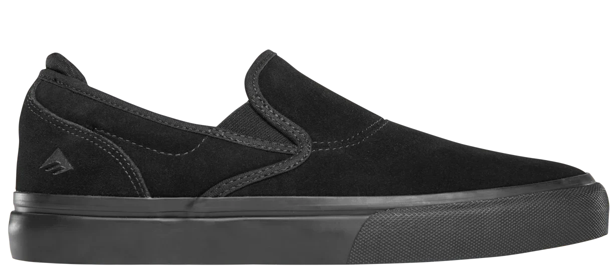 Emerica - Wino G6 Slip-On Shoes | Black Black