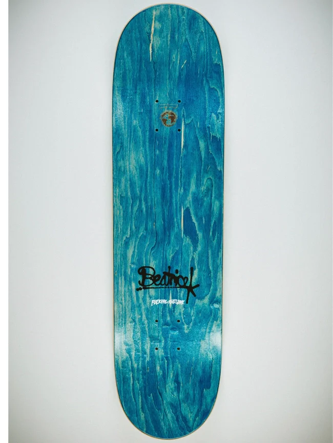 FA - Beatrice Domond 'Class Photo Painted by Sickid' 8.18" Deck (Shape 2) - Image 2