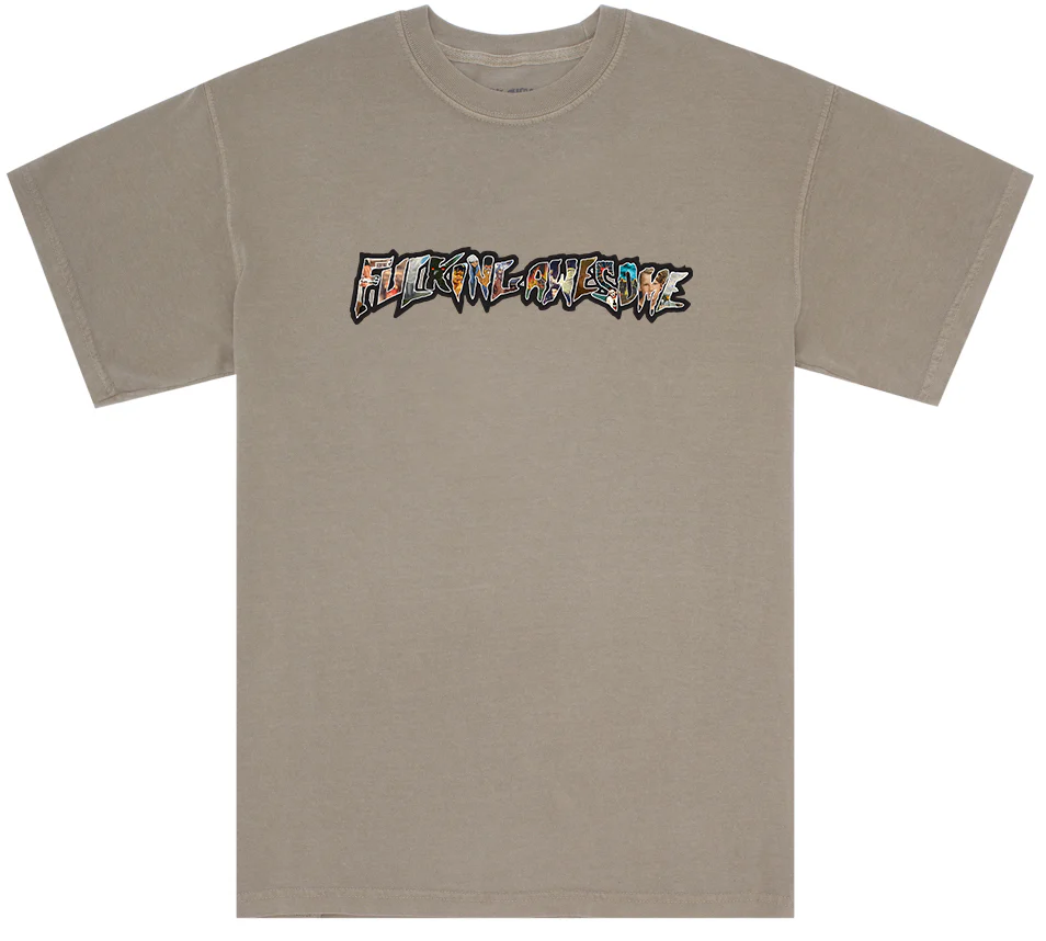 FA - Dill Collage Tee | Khaki
