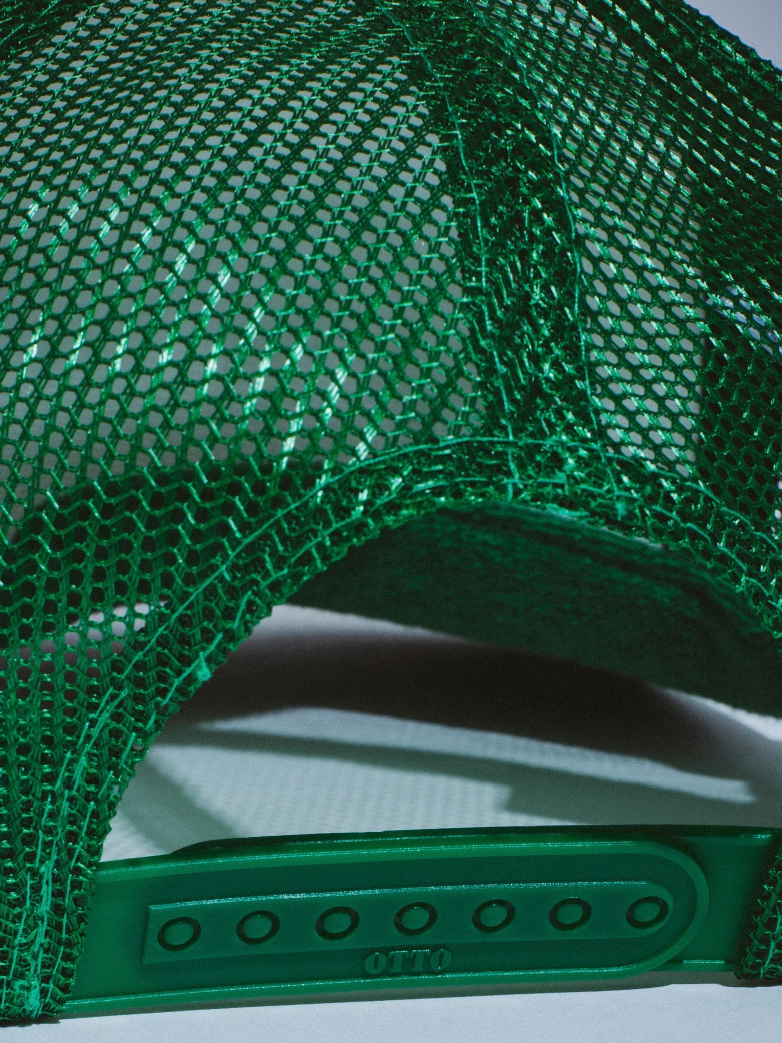 FA - Scanner Warp Stamp Trucker Hat | Green - Image 3