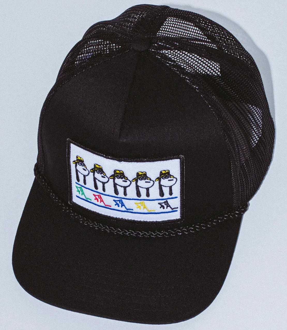 FA - Spike Repeat Trucker Hat | Black - Image 2