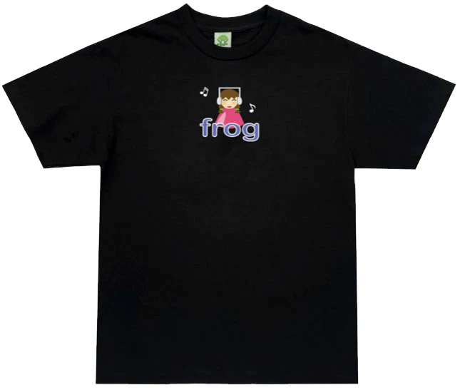 Frog - I'm Not Listening Tee | Black