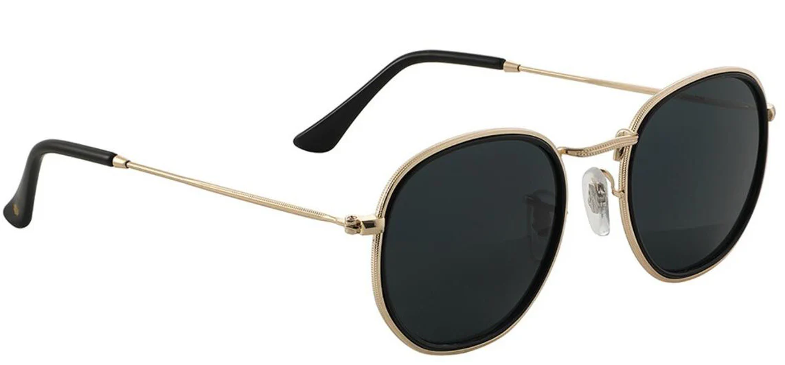 Glassy - Hudson Sunglasses | Black Gold