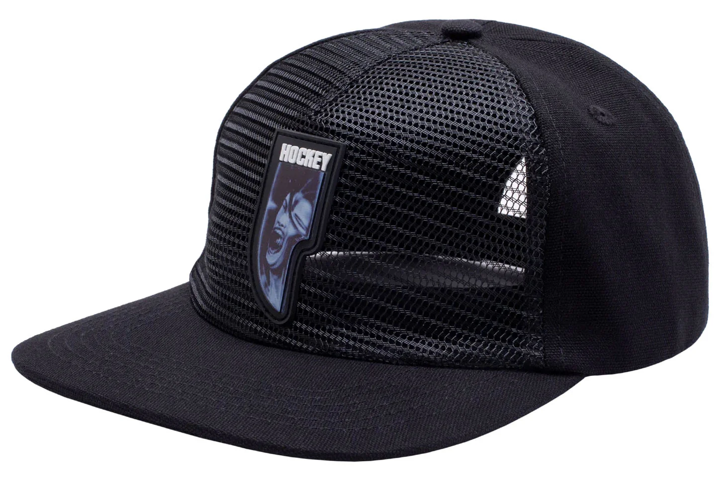 Hockey - Reverse Trucker Hat | Black