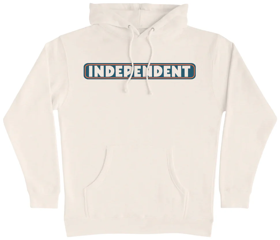 Independent - Bar Logo Hoodie | Bone