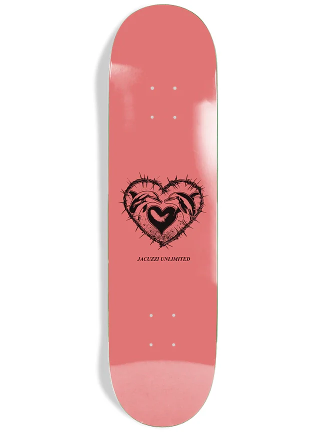 Jacuzzi - Dolphin Logo 8.5" Deck | Salmon