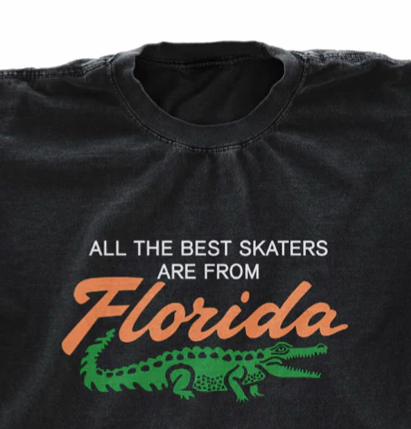 Jenkem - Florida 'Best Skaters' Tee | Black - Image 2