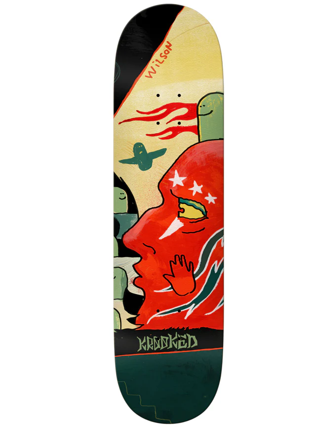 Krooked - Andrew Wilson 'Three Star' 8.5" Deck