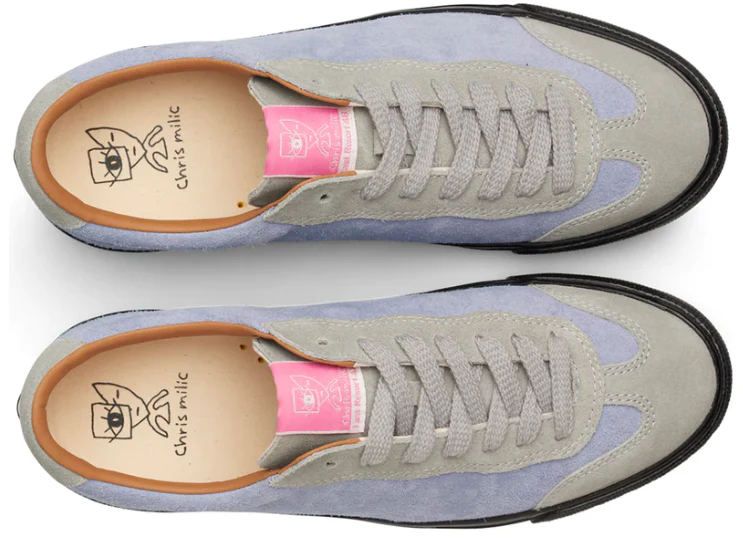 Last Resort AB - VM004 Milic Suede Shoes | Ghost Grey Black - Image 3