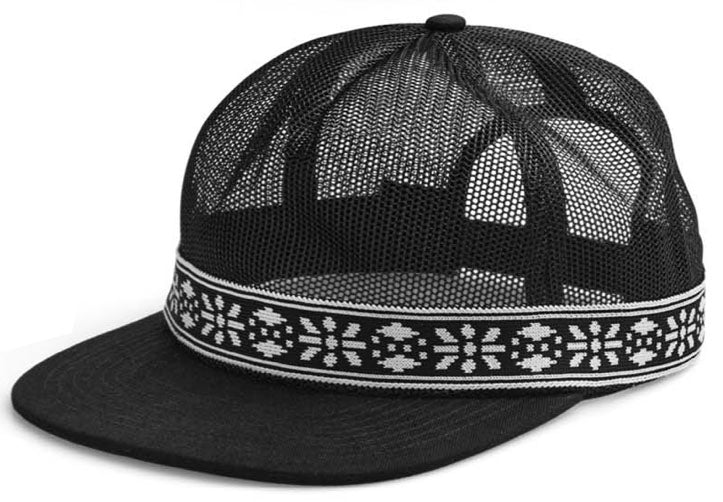 Last Resort AB - Webbed Full Mesh Hat | Black
