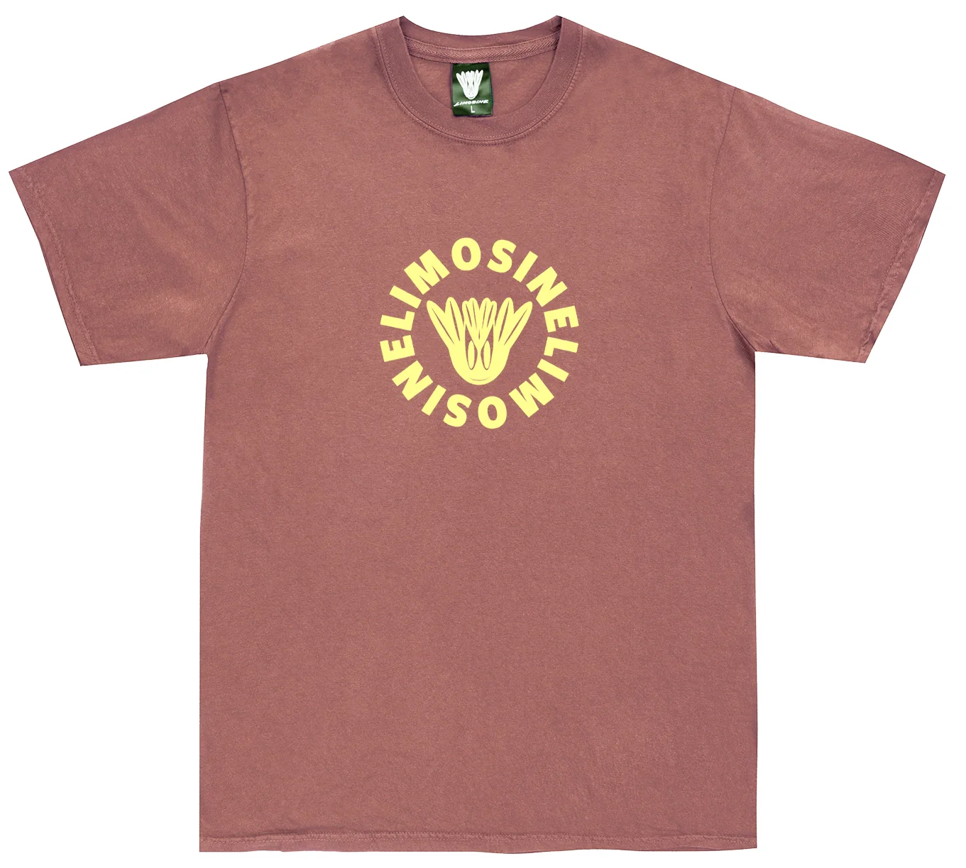 Limosine - Paymaster Pigment-Dyed Tee | Brick