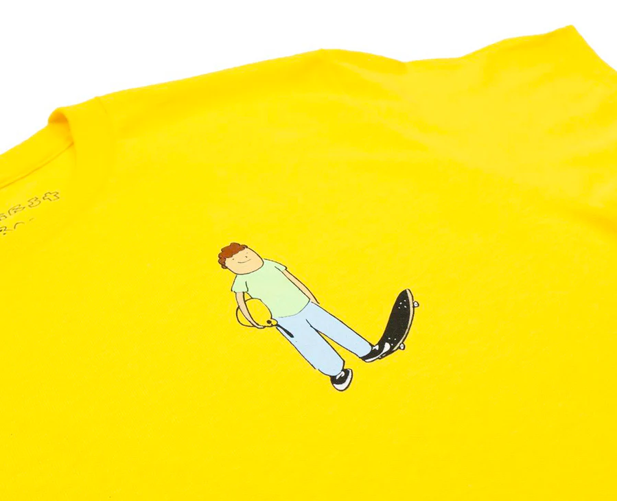 My First Skateboard Tee | Daisy Yellow - Image 3