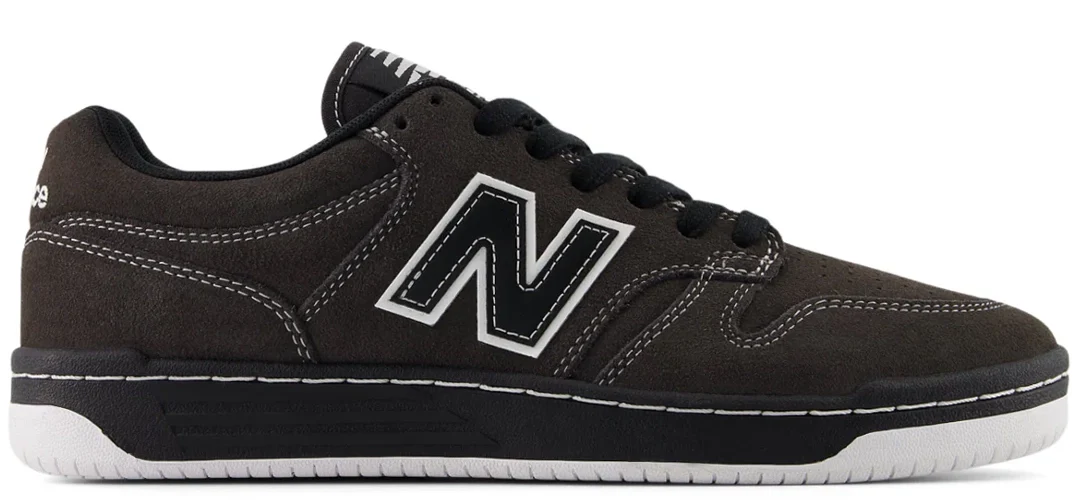 New Balance - Numeric 480 Shoes | Dark Grey Black
