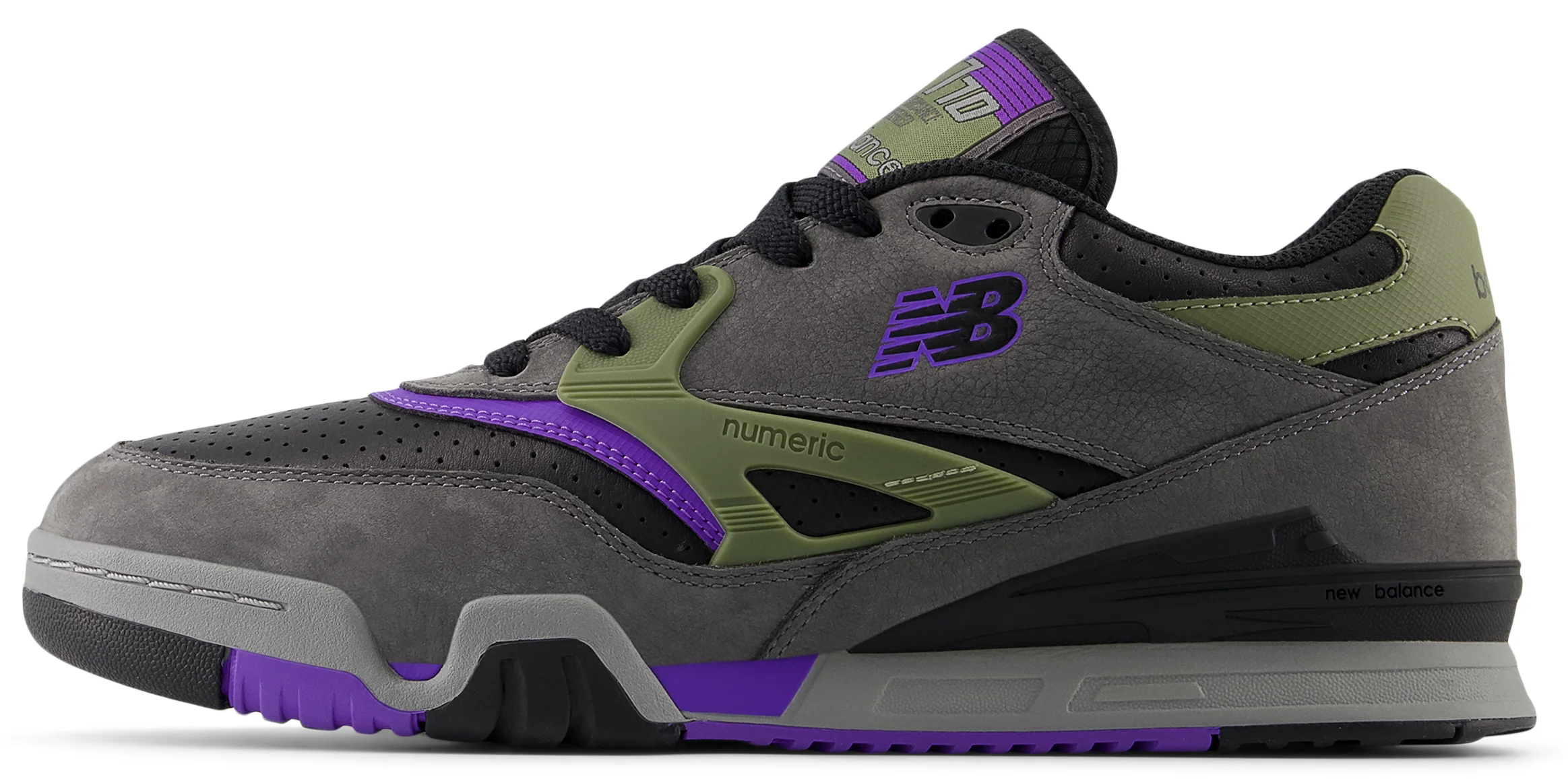 New Balance - Numeric 770 Shoes | Grey Olive - Image 2