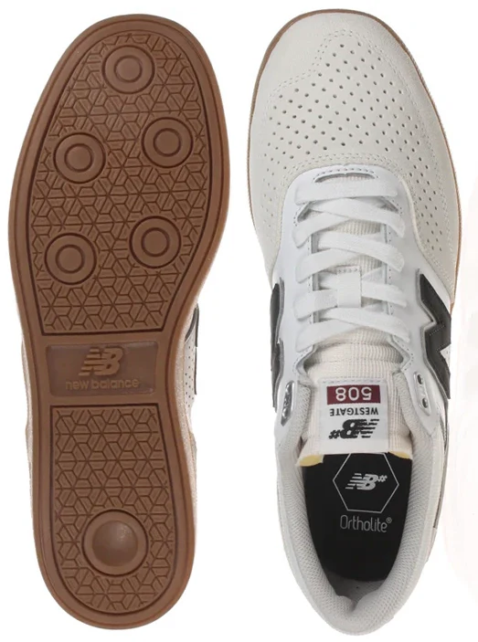 New Balance - Numeric Brandon Westgate 508 Shoes | White Gum - Image 4