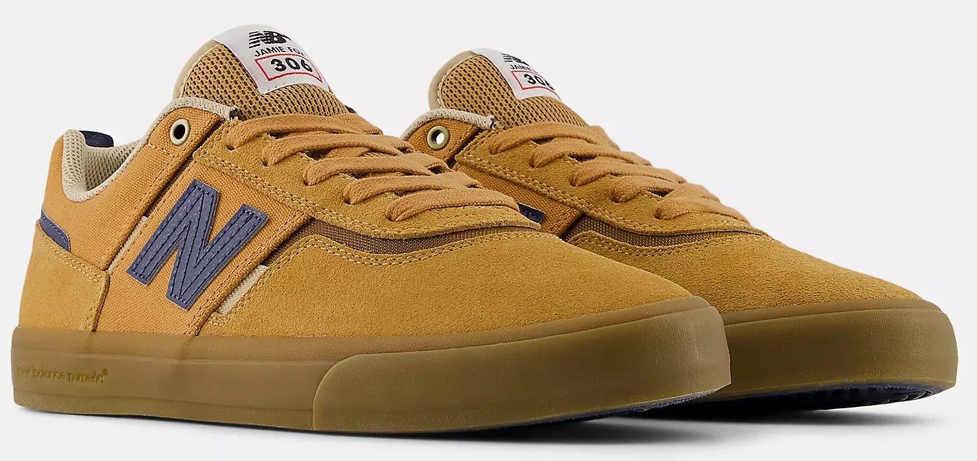 New Balance - Numeric Jamie Foy 306 Shoes | Baked Clay Gum - Image 3