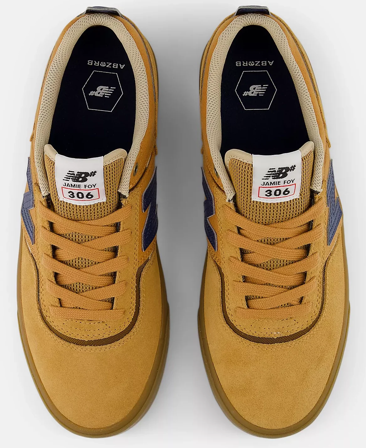 New Balance - Numeric Jamie Foy 306 Shoes | Baked Clay Gum - Image 4