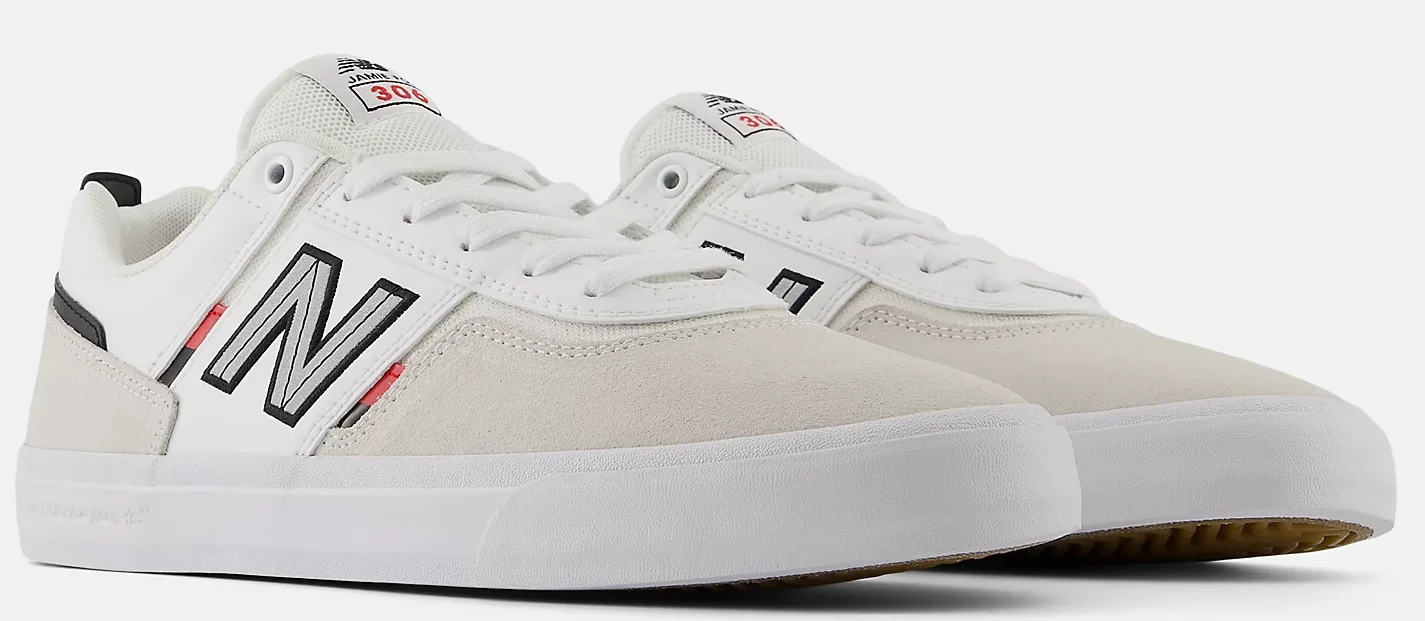 New Balance - Numeric Jamie Foy 306 Shoes | Light Grey White - Image 3