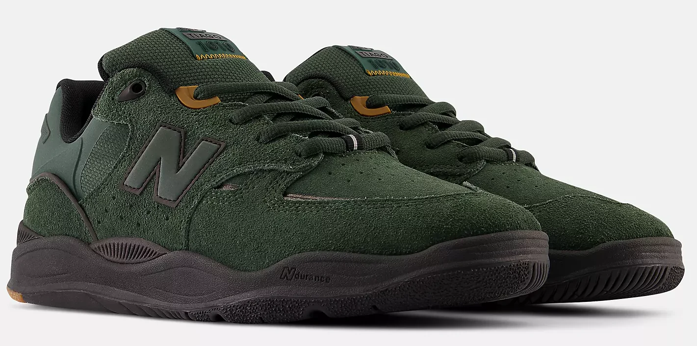 New Balance - Numeric Tiago Lemos 1010 Shoes | Forest Black - Image 3