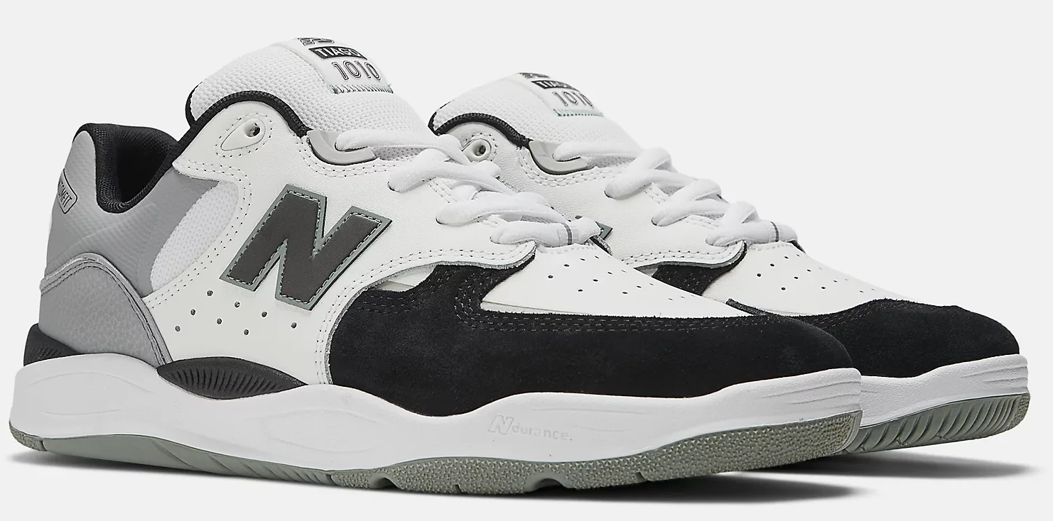 New Balance - Numeric Tiago Lemos 1010 Shoes | White Black - Image 3