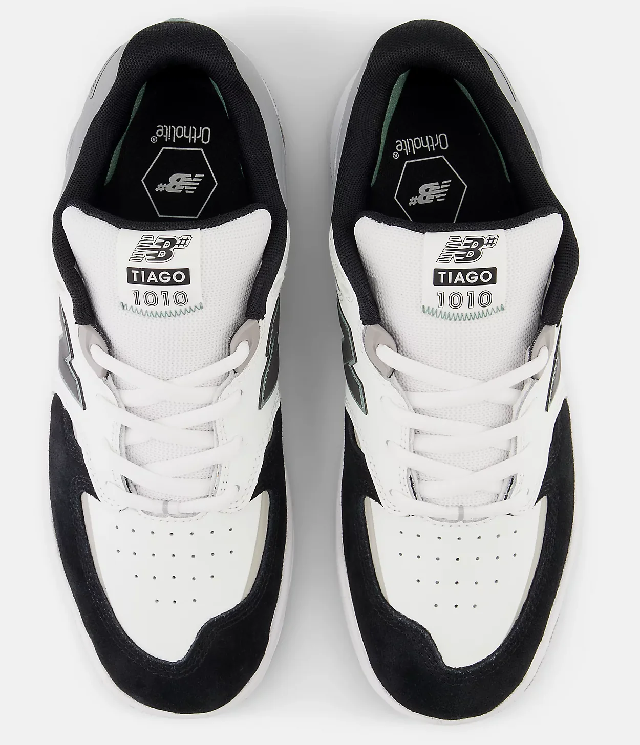 New Balance - Numeric Tiago Lemos 1010 Shoes | White Black - Image 4